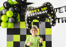 Naložite sliko v pregledovalnik galerije, BALON HAPPY BIRTHDAY LEVEL UP 45cm
