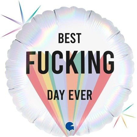 BALON BEST FUCKING DAY EVER 46cm