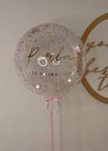 Naložite sliko v pregledovalnik galerije, PERSONALIZIRAN DECO BUBBLE BALON GIRL
