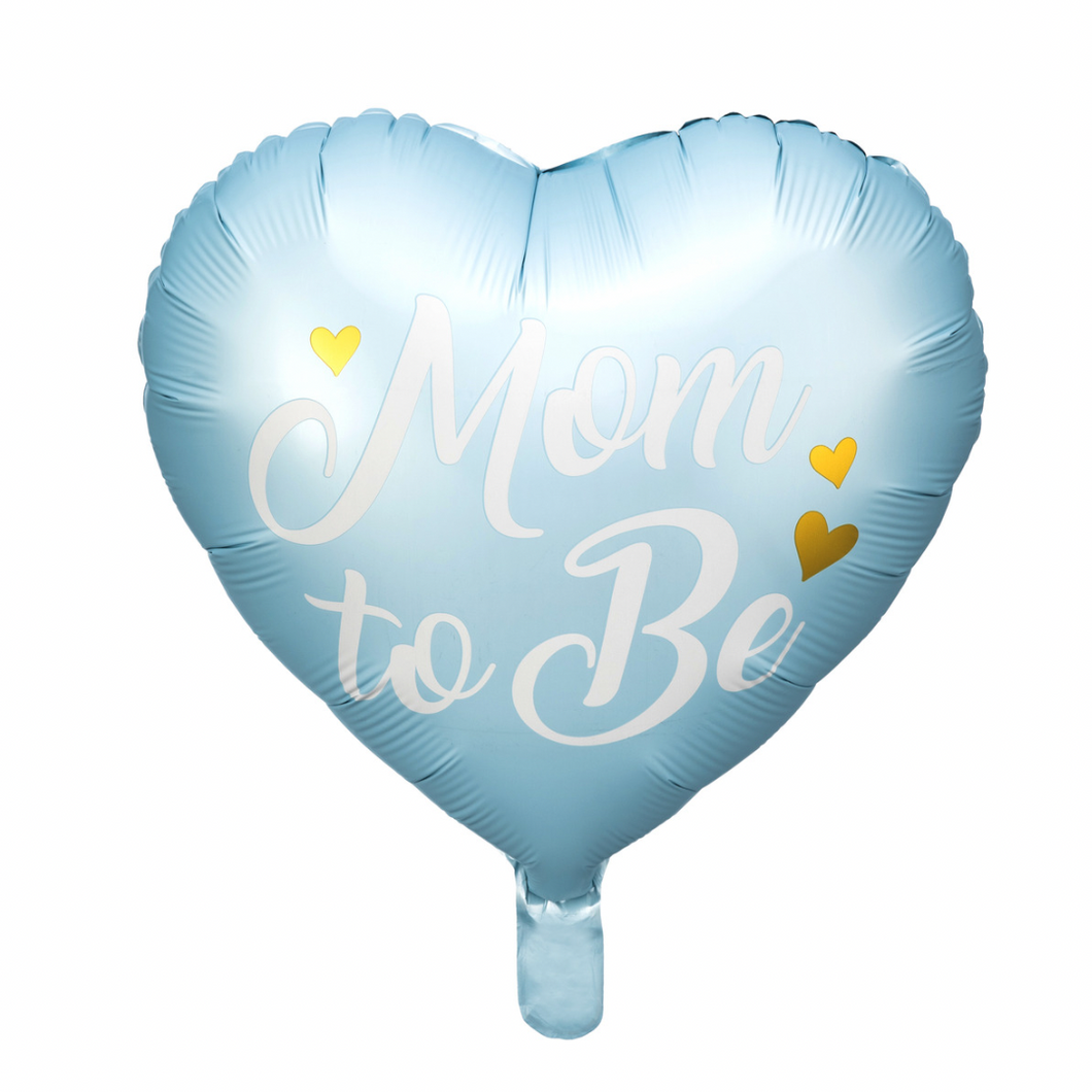 BALON  MOM TO BE BLUE 35cm